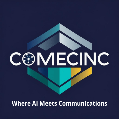 Comecinc Communications AI powered strategic communications logo